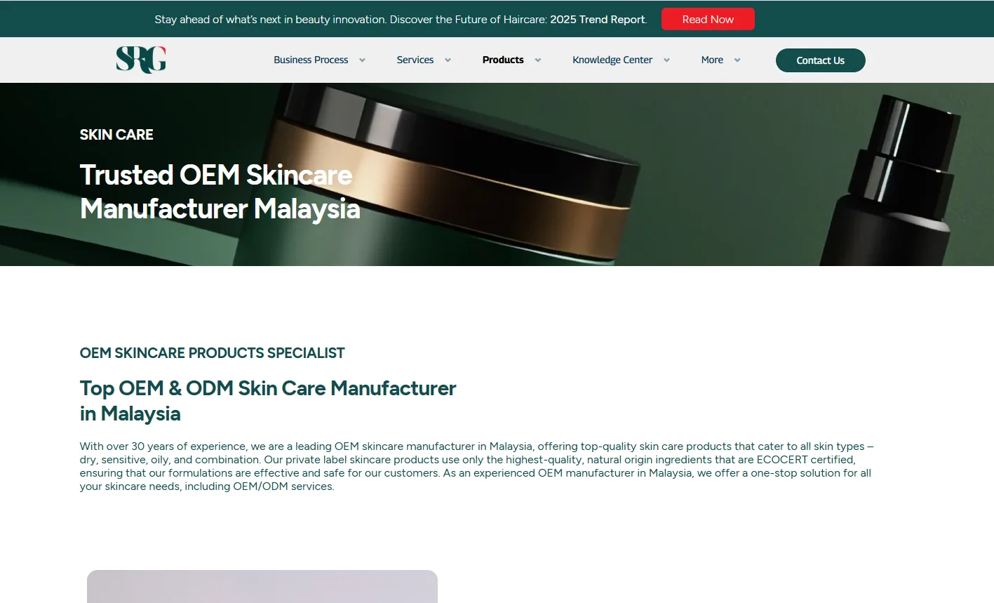 Top 10 Skincare Manufacturers in Malaysia for Private Label, OEM, and ODM Brands
